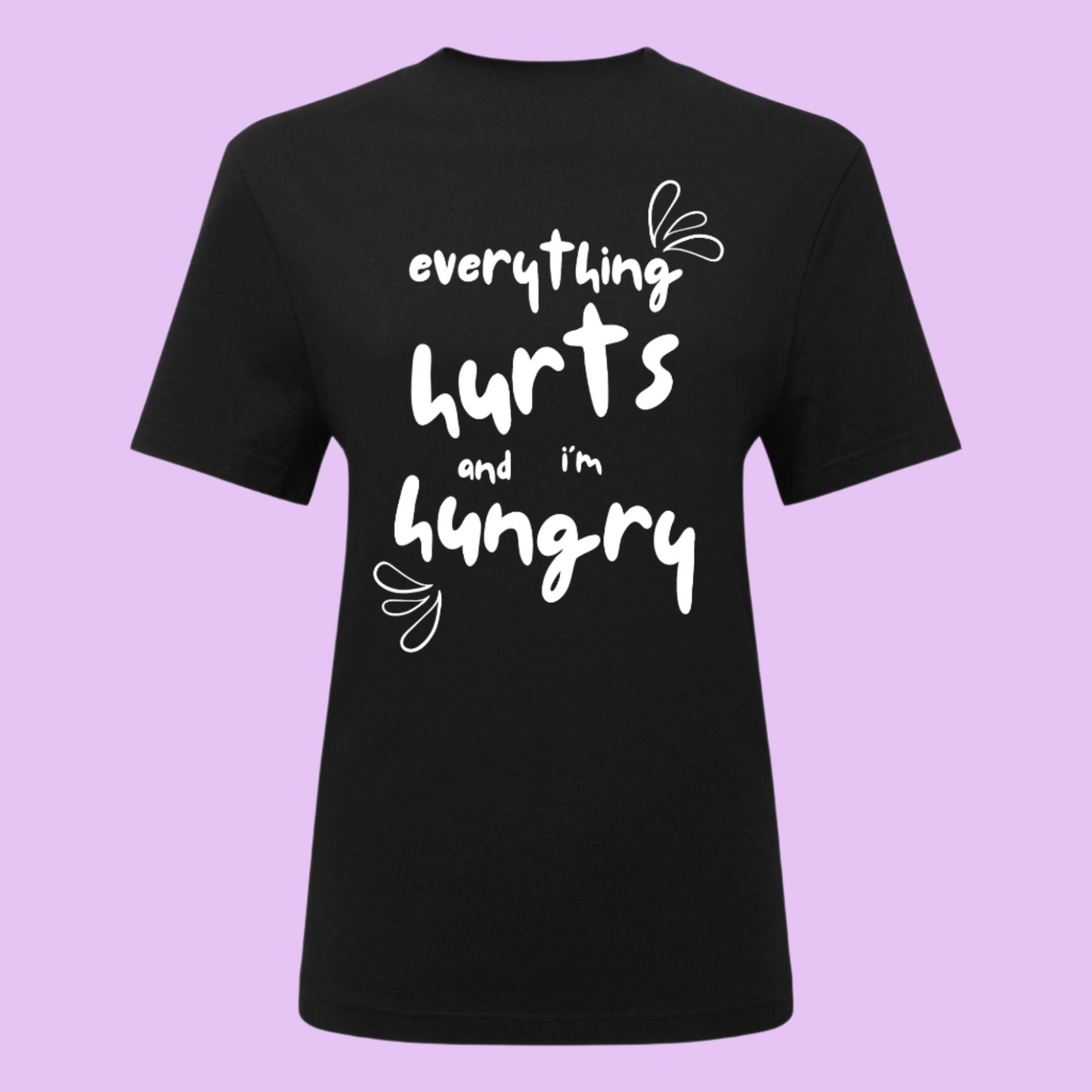 Everything Hurts Oversized Tee