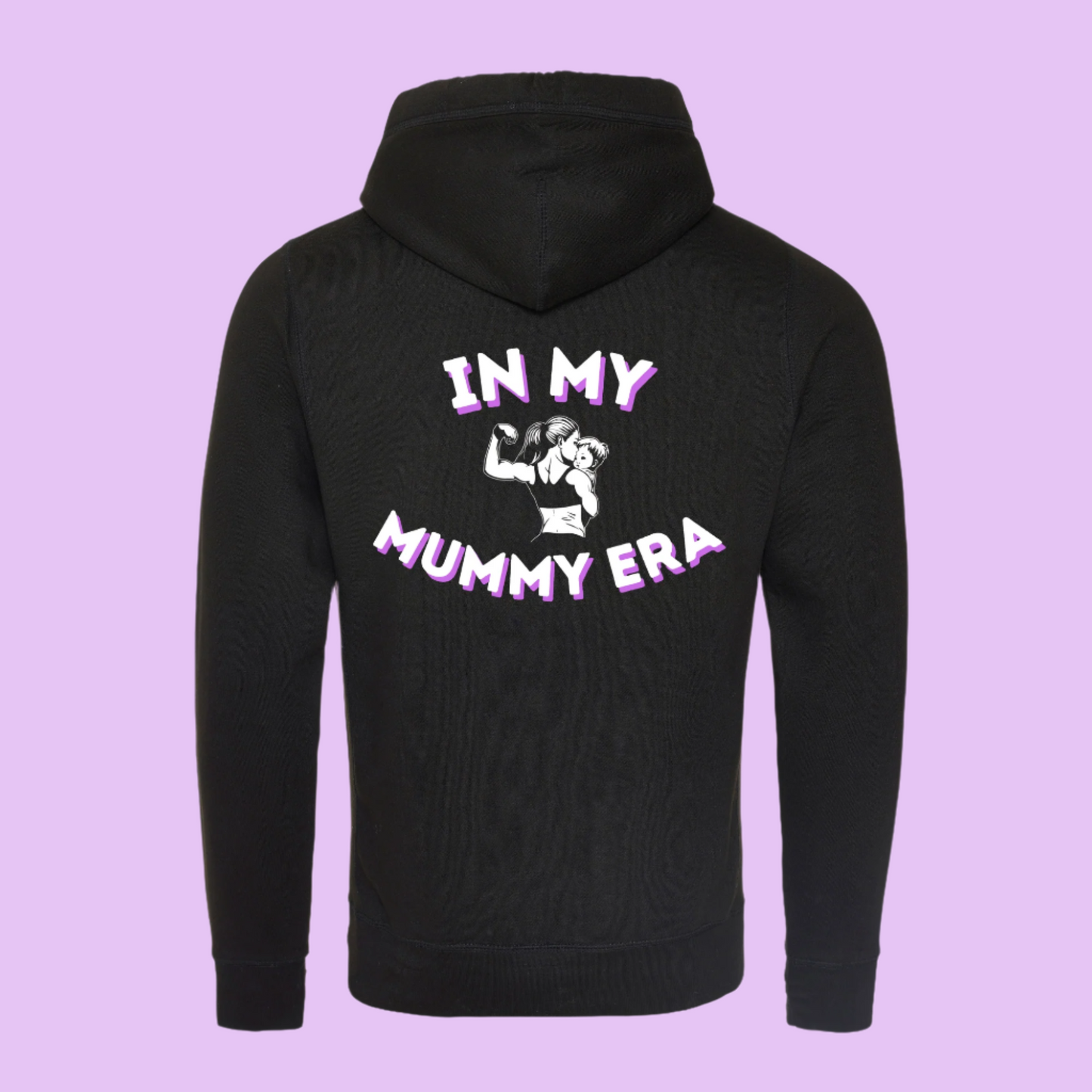 In My Mummy Era Cross Neck Hoody